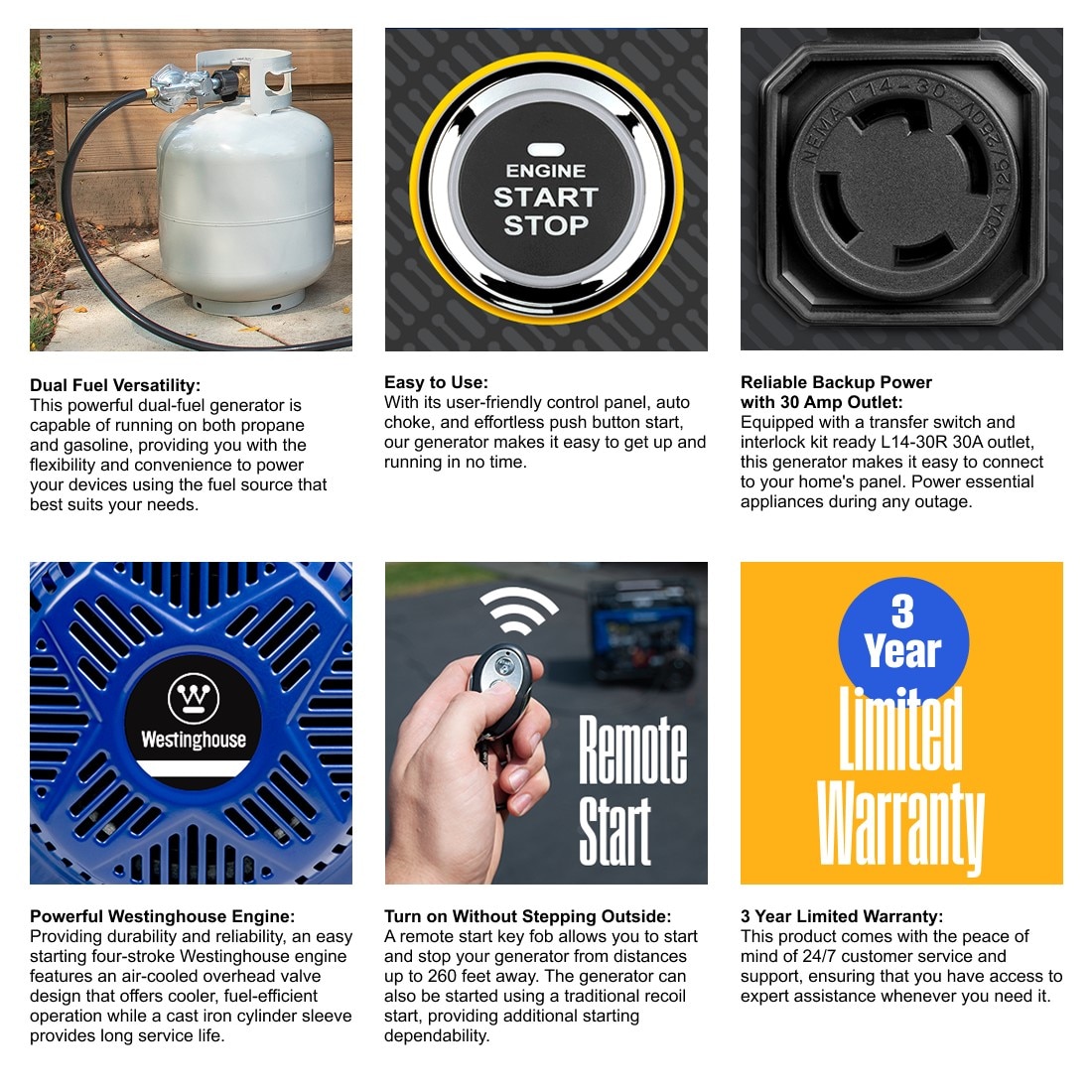 Frequently Asked Questions of how to use the wireless key pod westinghouse generator(make it h2 tag)