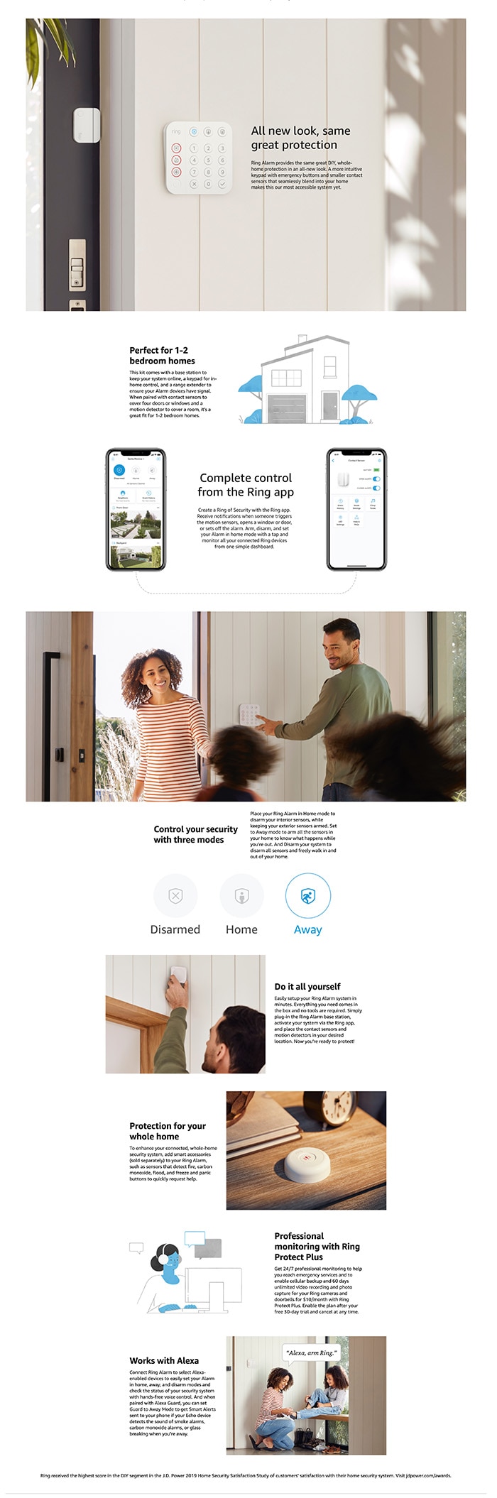 Alexa App How Does Echo Dot Work With Ring Doorbell Ring Alarm