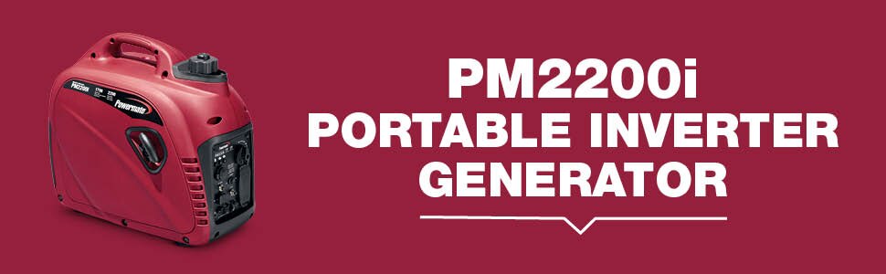 Powermate Ultra Quiet 2200 Watt Inverter Generator-10000001790 - The