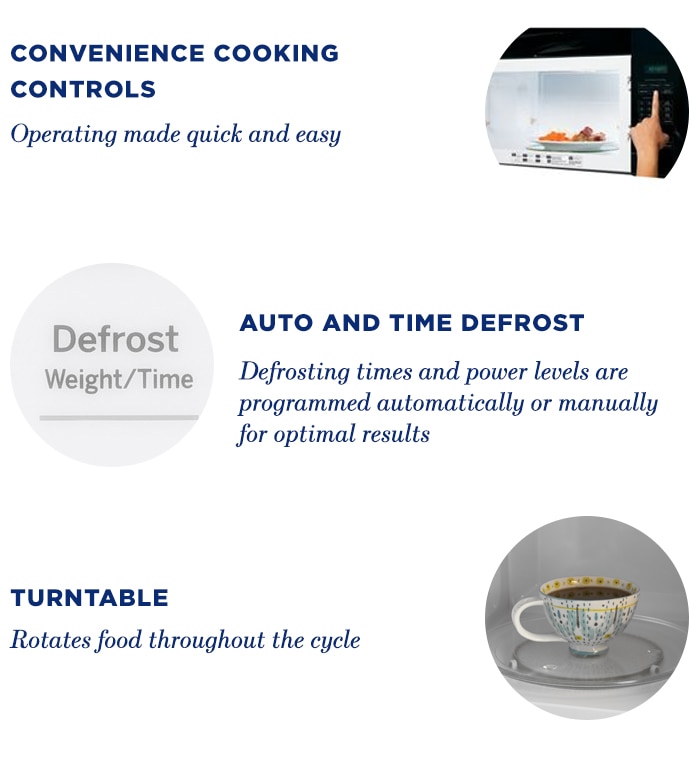 GE JES1095DMWW 0.9 cu. ft. Smart Countertop Microwave in White