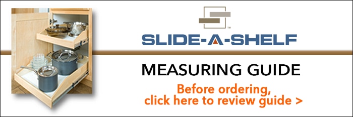 Slide-a-Shelf Measuring Guide