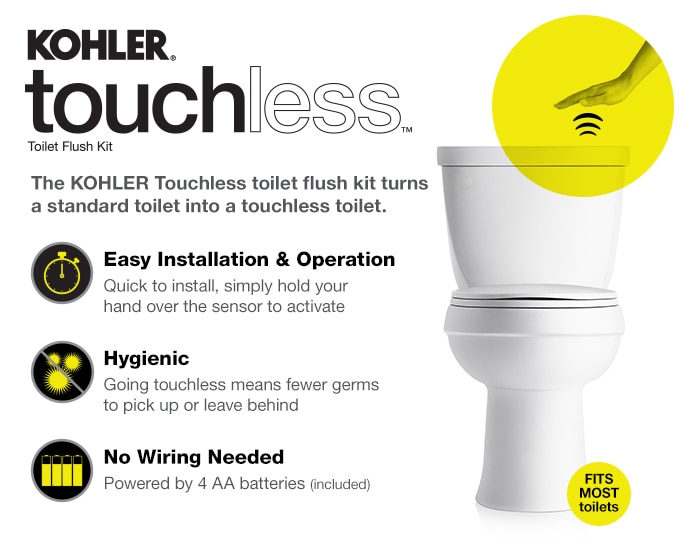 KOHLER Touchless Flush Kit