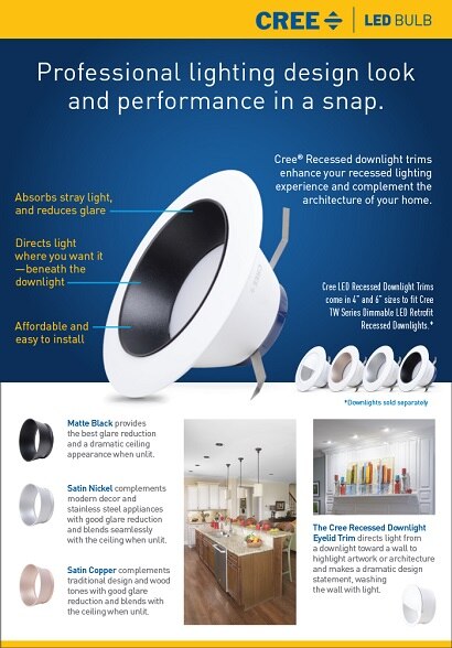 White LED Trim