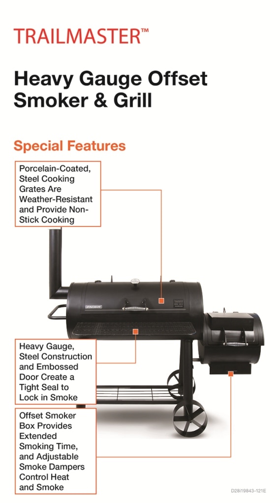 Brinkmann Trailmaster Limited Charcoal Smoker and Grill
